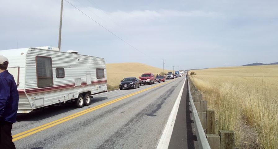 Serious crash on US 95 near Tensed, expect delays